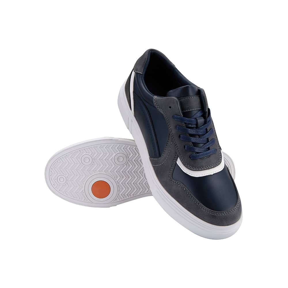 Sneakers Til Herre Navyblå Hvide