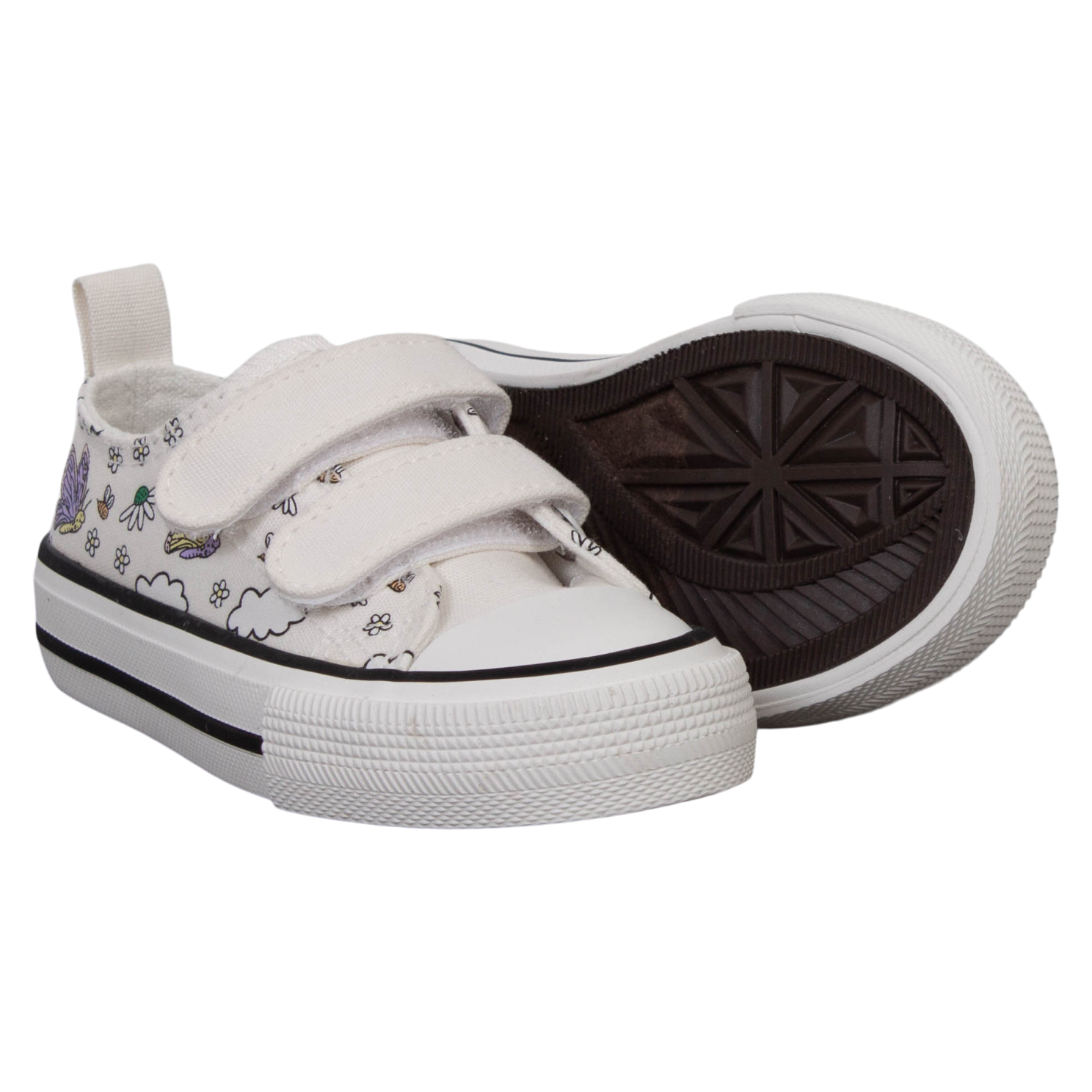Weestep Pige Sneakers White Butterfly